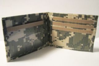 HAND MADE DUCT TAPE WALLET DIGITAL CAMO