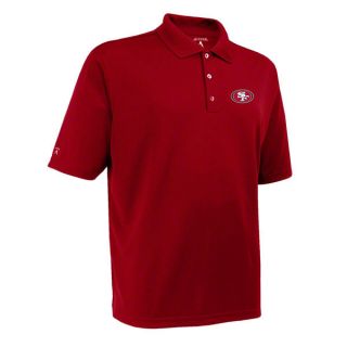 San Francisco 49ers Red Exceed Desert Dry Polo Shirt