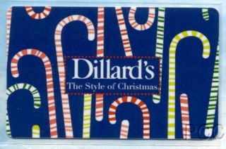 gallery now free dillard s candy canes 2009 gift card