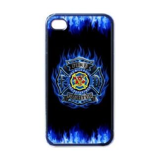 New iPhone 4 Hard Case Cover Firefighter Rescue Fire Department