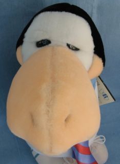  Penguin Bloomsbury Dakin Plush Stuffed Toy Yuppy Phase w Tie