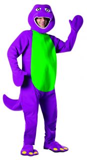  Purple Dinosaur Mascot Adult Mens Womens Halloween Costume