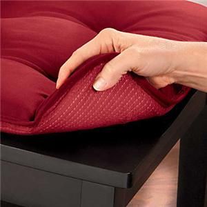 Dining Kitchen Non Slip Spill Proof Chair Cushions Pads 6 Colors 16