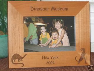 4x6 Dinosaur Picture Frame Personalized Engraved Gift