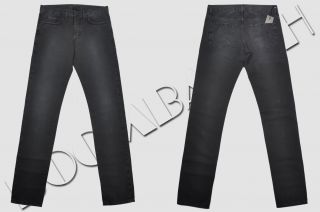 Dior Homme RP 550$ Skinny Washed Black 19cm Denim Jeans
