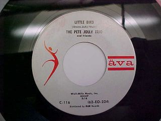 Pete Jolly Trio 45 RPM 1963 Little Bird Falling in love with you