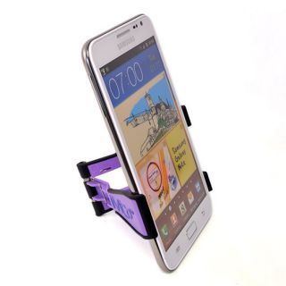  Slim Portable Multi Angle Smartphone Desk Stand Cradle Holder PURPLE