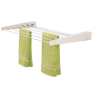 Telescoping Wall Mount Cloth Sweater Dryer Drying Rack
