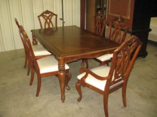 Legacy Classic Furniture Discontinued Dining Table and Chair Set 4