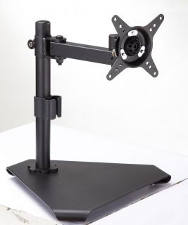 LCD Monitor Desk Stand Mount for up to 24 Monitors, extended arm 043