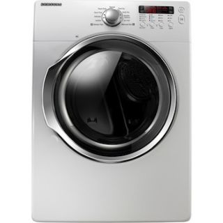 New Samsung White Front Load Washer and Electric Dryer WF330ANW