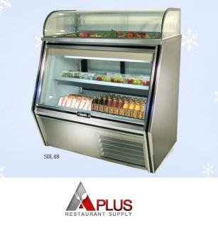 New Leader Refrigerated Seven Eleven Deli Meat Display Case 48