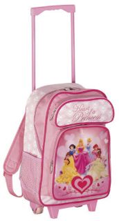 Disney by Heys USA Heart of A Princess 17 Girls Rolling Backpack