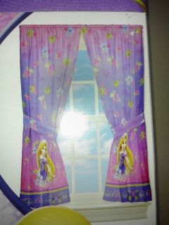 Disney Tangled Rapunzel Window Panels Curtains Drapes
