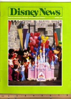 Disney News Spring 1985 Issue Disneyland Magazine
