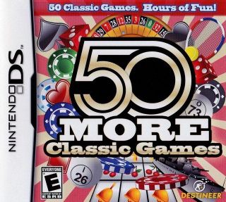 50 more classic games nintendo ds 2011 used 50 more classic