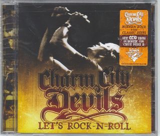 CHARM CITY DEVILS LETS ROCK N ROLL CD NEW GREAT SLEAZY HARD ROCK
