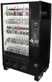 Dixie Narco Bottle Can Soda Vending Machine Vends Up to 24 oz Bottles