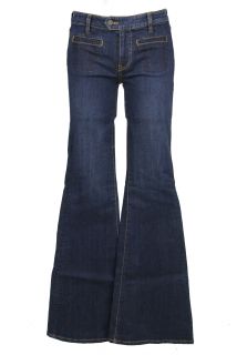 Genetic Denim Womens Adriane Midrise Quilted Bell Jeans $199 New