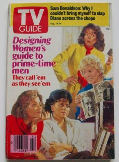 1990 Aug TV Guide Jean Smart Dixie Carter Delta Burke