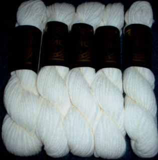 White DMC Tapestry Wool Needlepoint Yarn One 43yd Skein