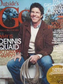 Dennis Quaid 4 08 Outsides Go Magazine Formula One