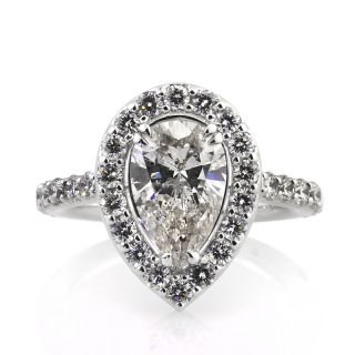 27ct Pear Shape Diamond Engagement Ring and Anniversary Ring