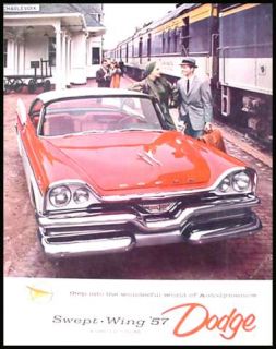 1957 Dodge Prestige Brochure Huge Lancer Royal