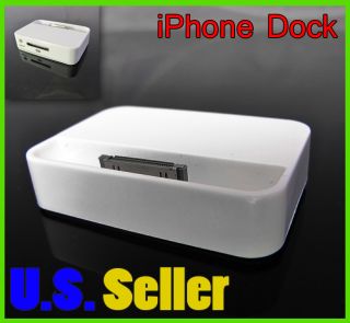 Dock Data Sync Power Charger Cradle Station Base for Apple iPhone 4S 4
