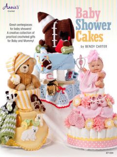 Baby Shower Cakes Crochet Patterns Book How to Make Diaper Football