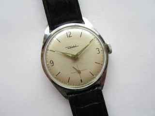 Diehl Cal 157 Germany Sub Seconds Wrist Watch 1960S