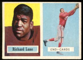 1957 Topps #85 Dick Night Train Lane Rookie Chicago Cardinals