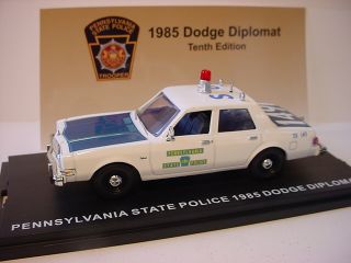  State Police 1985 Dodge Diplomat First Response Premier