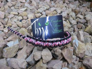 Hoyt Mathews PSE Bow Tech Custom Paracord Bowsling made just for the