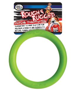 Four Paws Rough Rugged Rubber Ring Float Dog Toy 7 Inch
