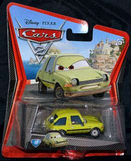 New Disney Pixar Cars 2 Diecast Toy Car Acer Lime Green Rusty Pacer 12