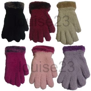 G55 Boutique Designer Range Feather Touch Cosy Soft Cute Glove with