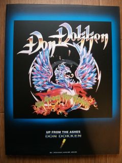don dokken up from the ashes japan band score tab