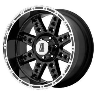 XD Diesel Black 18 Wheels w 35x12 50x18 Toyo Tires