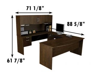 new 6pc u shape executive office desk set # be har u1