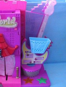 Polly Pocket Polly World Lot Includes Light Up & Musical Concert