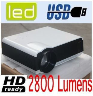  HD LED Digital Projector HDMI USB for Home Cinema TV DVD Game