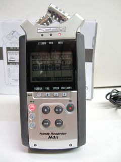 Zoom H4n Handheld Portable Digital Recorder with Adapter Manual