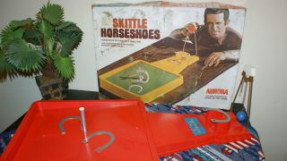 1972 Skittle Horseshoes by Aurora Featuring Don Adams
