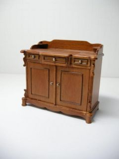 Dollhouse Miniature Famous Maker Furniture 80054 Walnut Wash Stand