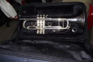 Glenn Edwards Series II Trumpet Silver Plated w Case