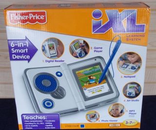   PRICE iXL LEARNING SYSTEM BLUE 6 IN 1 SMART DEVICE READER GAME ART