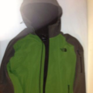 The North Face Apex Hoodie Jacket Coat Gray Green Men Mens XXL 2XL