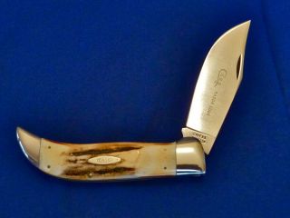 Case XX USA 5172 SSP 4 Dot Lockback Knife Stag Beauty