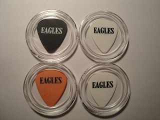  Eagles Guitar Pick Picks Set of All 4 Walsh Frey Henley Felder